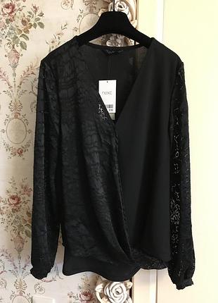 Нарядна блузка next з красивими рукавами