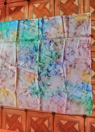 Хустка натуральний шовк.