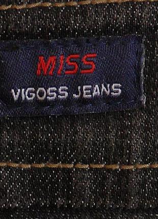 Бріджі чорно-сірі розмір пише w 29-46 miss vigoss jeans4 фото