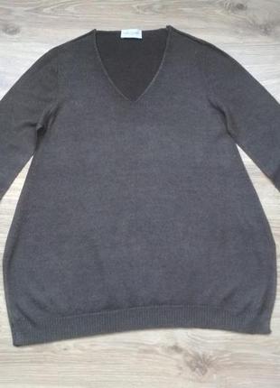 Ploumanach оригинальный люксовый джемпер из тонкой мягкой мериносовой шерсти