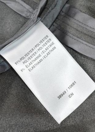 Брендовый серый замшевый пиджак накидка damart большой размер этикетка5 фото