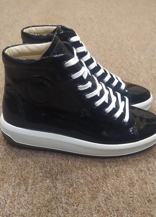 Кеды высокие ecco soft 9 арт:243833/04001