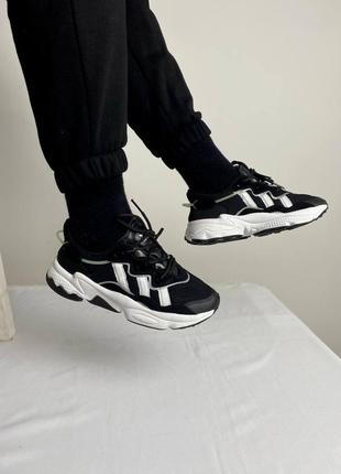 Кроссовки adidas ozweego black6 фото