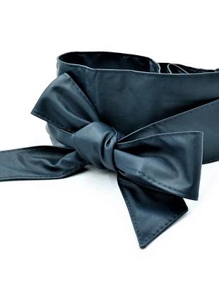 Женский пояс кушак синий