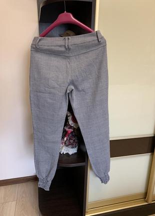 Штаны брюки в клеточку стильные италия 🇮🇹 модные классические2 фото