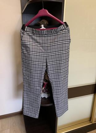 Штаны 👖 h&m брюки в клеточку стильные модные