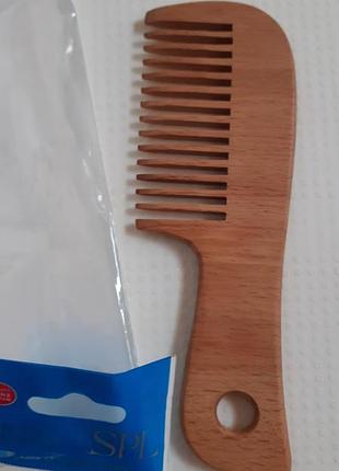 Гребінець з натурального дерева гребінь