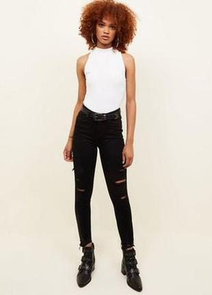 Стильные женские джинсы new look jenna skinny ankle grazer jeans