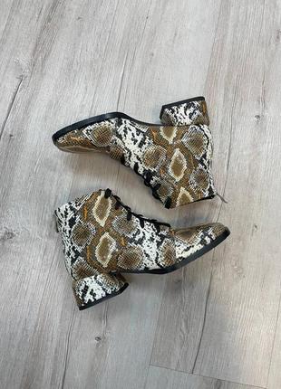 Ботинки кожаные деми зимние4 фото