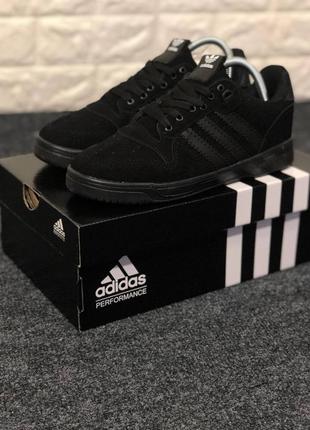 Чоловічі кросівки, кеди adidas демісезонні чорні