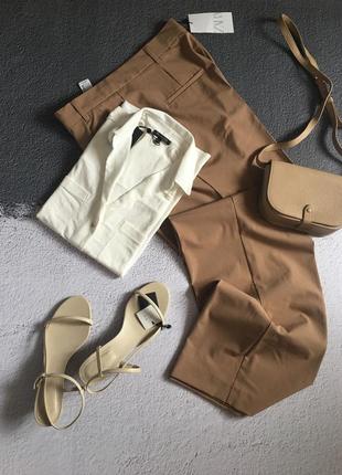 Блуза massimo dutti з кент воротніком розмір m (6867/887)4 фото