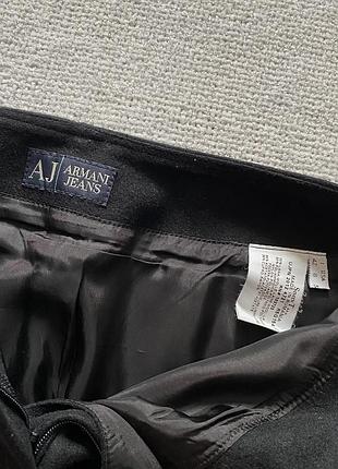 Плотная юбка шерсть armani jeans 3