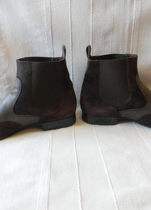 Murphy lloyd мужские кожаные полусапожки ботинки челси  р.9,5/44/44,5/ ст.31см7 фото