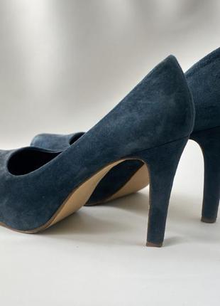 Женские вельветовые туфли asos на среднем каблуке4 фото