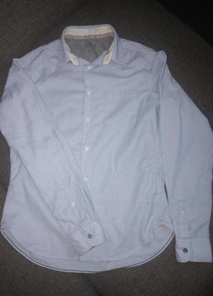 Сорочка чоловіча s.oliver розмір s slim fit
