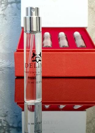 Parfums de marly delina💥оригинал миниатюра travel tube 11 мл_refillis3 фото