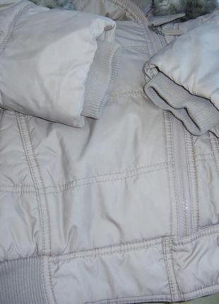 Куртка женская косуха короткая р.144 фото
