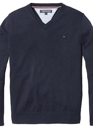 Оригинальный свитер 
tommy hilfiger basic v neck