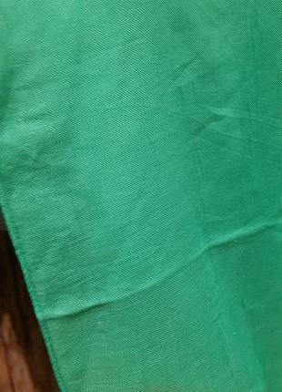 Шарф кольору соковитої зелені, індія