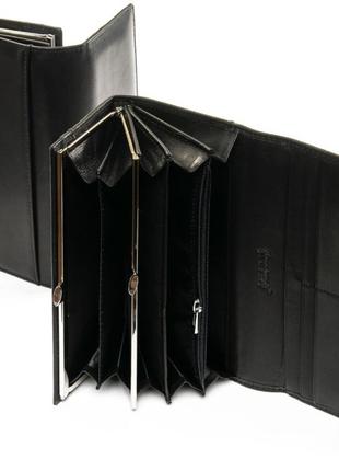 Великий жіночий шкіряний гаманець,  кошельок3 фото