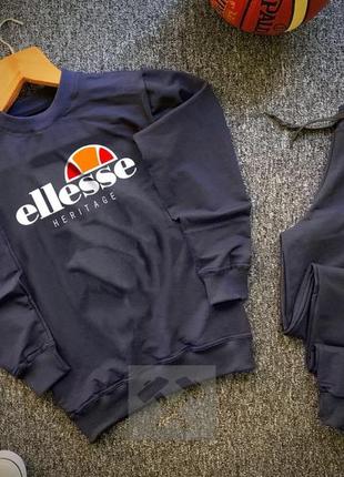 Топовый мужской спортивный ellesse черный