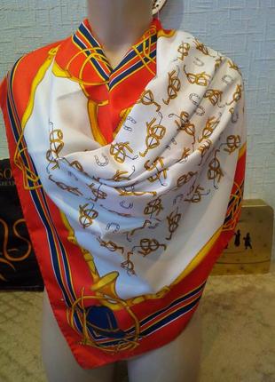 Винтажный платок, 76х77