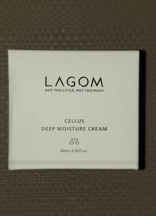 Крем зволожуючий lagom cellus deep moisture cream 60 мл5 фото