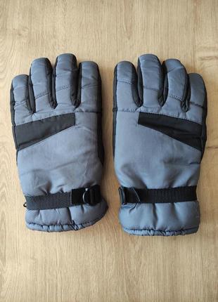 Мужские спортивные лыжные термо перчатки,  xl