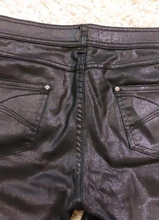 Брюки штаны под кожу кожаные джинсы2 фото