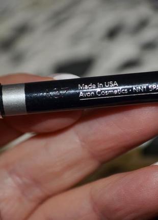 Двостороннє засіб для макіяжу тіні і олівець avon in a blink eyeliner and shadow3 фото