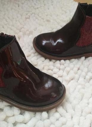 Туфлі лакові черевики, черевички next 24р