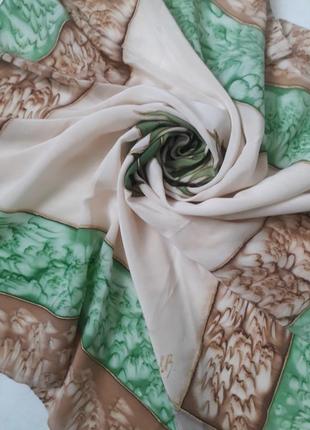 Красивый шелковый платок4 фото