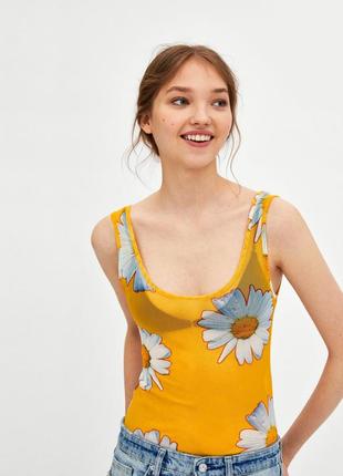 Боди сетка zara, xs, s