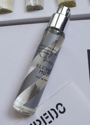 Оригінальна мініатюра byredo elevator music 12ml (не повна 10мл)) з набору