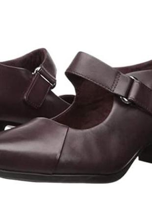 Р.38,38.5,39 clarks кожаные туфли  оригинал7 фото