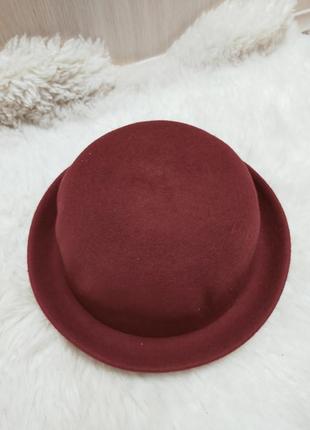 Шерстяная шапка шляпа3 фото