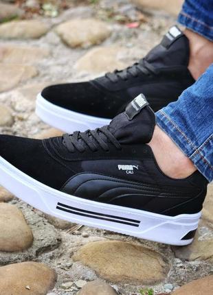 Кроссовки Puma Cali Sport Baskets chunky Bleu marine