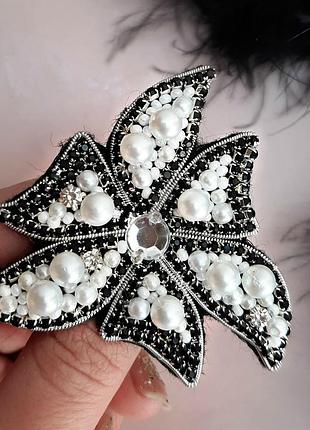 Знижка брошка ручної роботи з бісеру\брошь ручной работы бисер