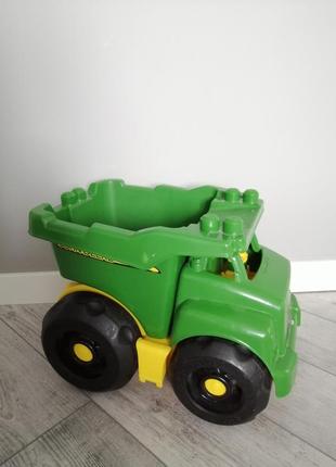 Грузовик fisher price с блоками1 фото