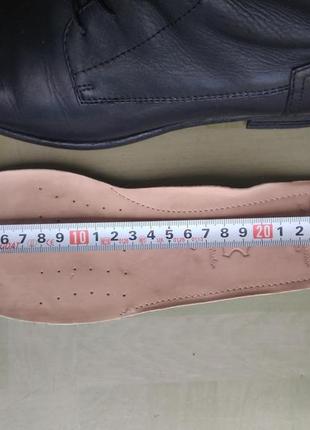 25.5 см 39 розм черевики ecco real leather 255mm7 фото