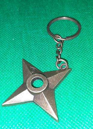 Брелок в виде сюрикена из аниме наруто