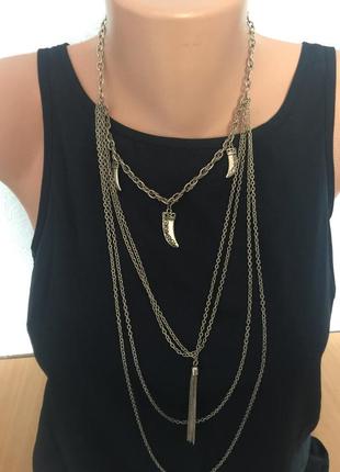 Ланцюжок підвіска кольє від claire's