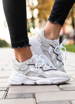 Кроссовки adidas ozweego suede trainers