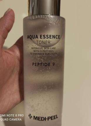 Увлажняющий тонер medi peel peptide 9 aqua essence toner2 фото