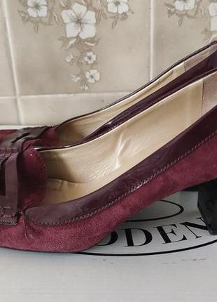 Замшевые туфли 38 размер