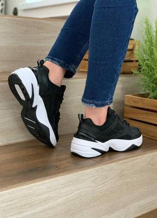 Nike m2k tekno black кроссовки найк наложенный платёж купить9 фото