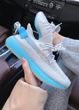🌼💙adidas yeezy boost 350 v2😍🌺жіночі кросівки адідас ізі 350 сірі, кросівки адідас ізі 350 сірі жіночі