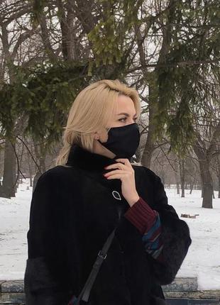 Многоразовая защитная маска из хлопка7 фото