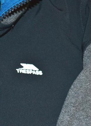 Куртка деми флисовая  trespass р.7-8 лет 128 см5 фото