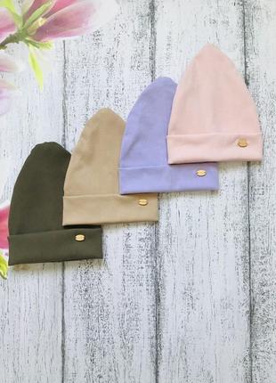 Крута демі шапка головний убір подвійна